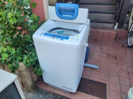 岸和田市 回収した洗濯機