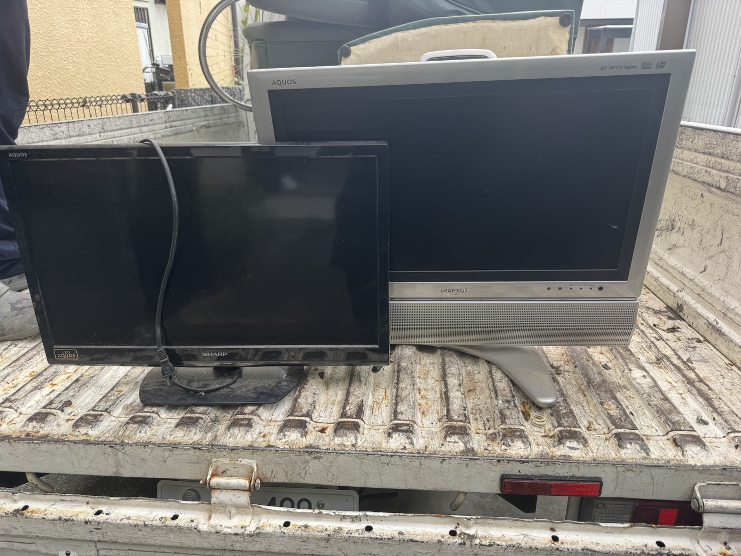 伊丹市 伊丹市千僧で回収したテレビ2台