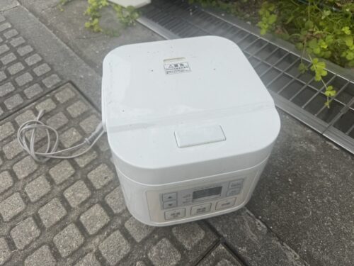 泉佐野市 泉佐野市上町で回収した炊飯器